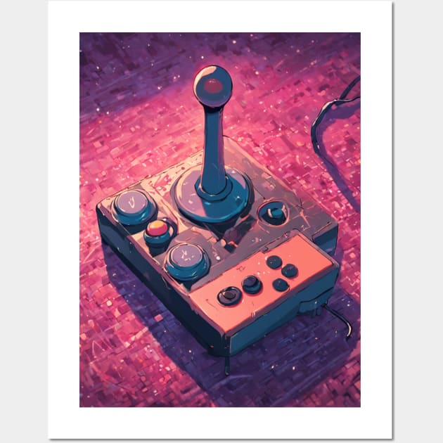 Vintage Joystick Wall Art by CandyShop